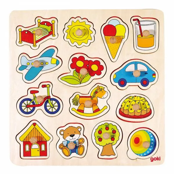 Goki Houten Noppenpuzzel Online Kopen? - Afbeelding 2