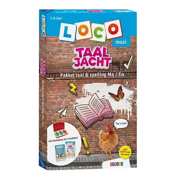 WPG Uitgevers Maxi Loco Pakket Taaljacht - Taal & Spelling M4 / E4 Online Kopen?