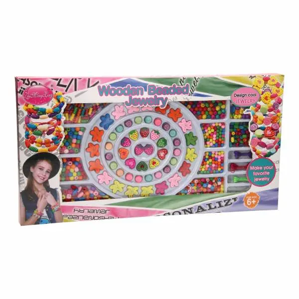 Houten Kralenset Sieraden - Afbeelding 4