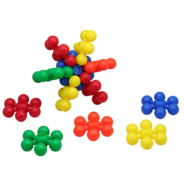 Bouwvormen Sterren In Opbergbox, 30dlg. - Afbeelding 2