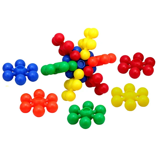 Bouwvormen Sterren In Opbergbox, 30dlg. - Afbeelding 3