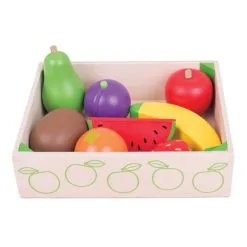 Bigjigs Houten Kistje Met Fruit, 9dlg. Online Kopen?