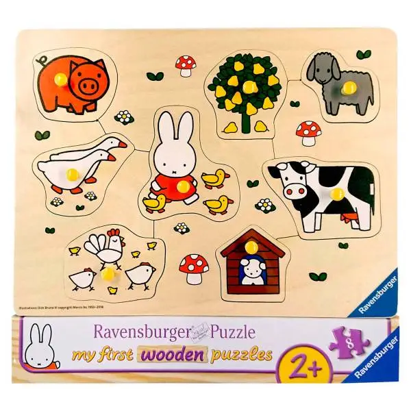 Ravensburger Noppenpuzzel Nijntje Op De Boerderij, 8st. Online Kopen? - Afbeelding 3