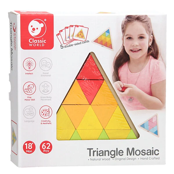 Classic World Houten Mozaïekpuzzel, 67st. Online Kopen? - Afbeelding 2