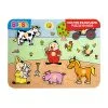 Studio 100 Bumba Houten Noppenpuzzel Boerderij, 7st. Online Kopen?