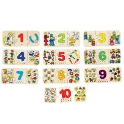 Goki Houten Puzzel Leren Tellen, 30dlg. Online Kopen?