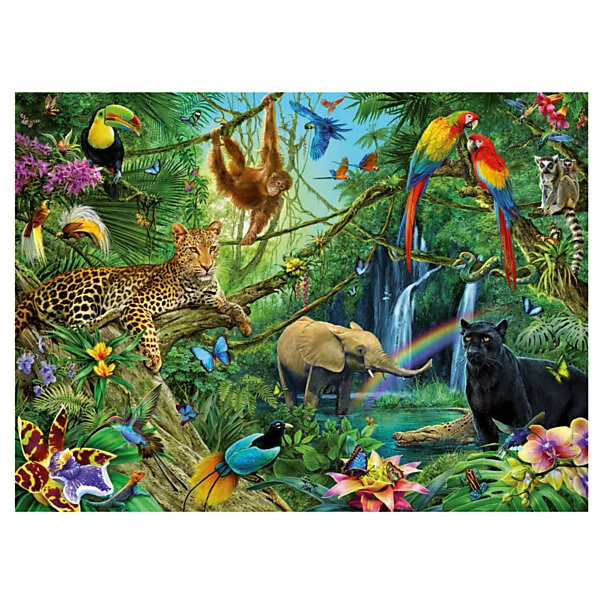 Ravensburger Dieren In De Jungle, 200st. XXL Online Kopen? - Afbeelding 2