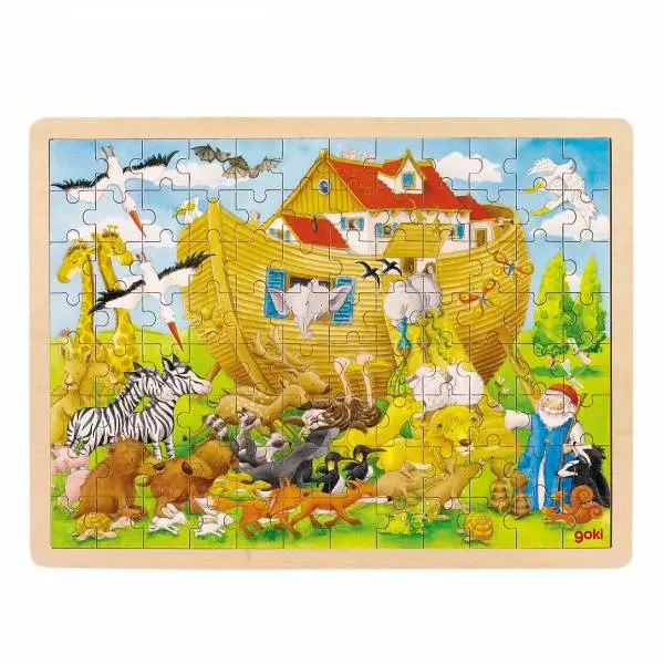 Goki Houten Puzzel Ark Van Noach, 96st. Online Kopen?