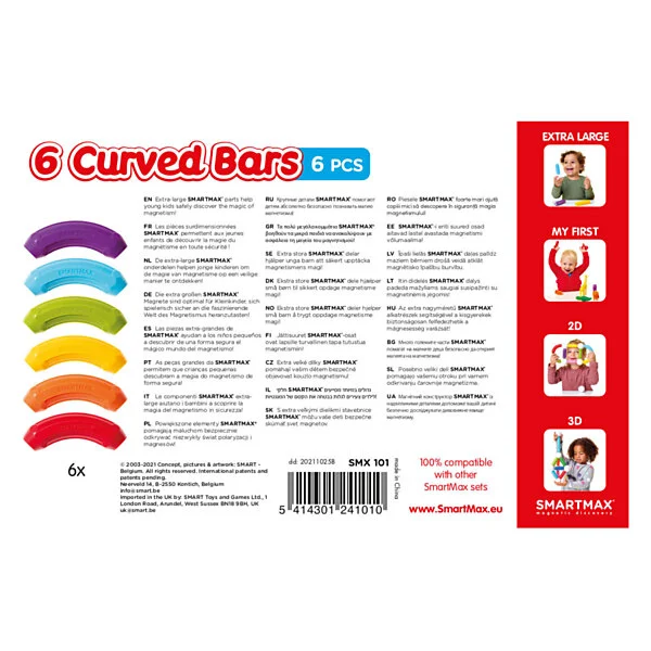 SmartMax Xtension Set - 6 Gekromde Staven Online Kopen? - Afbeelding 3