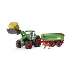 Schleich FARM WORLD Tractor Met Aanhangwagen 42379 Online Kopen?