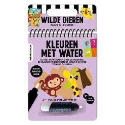 Kleuren Met Water Wilde Dieren