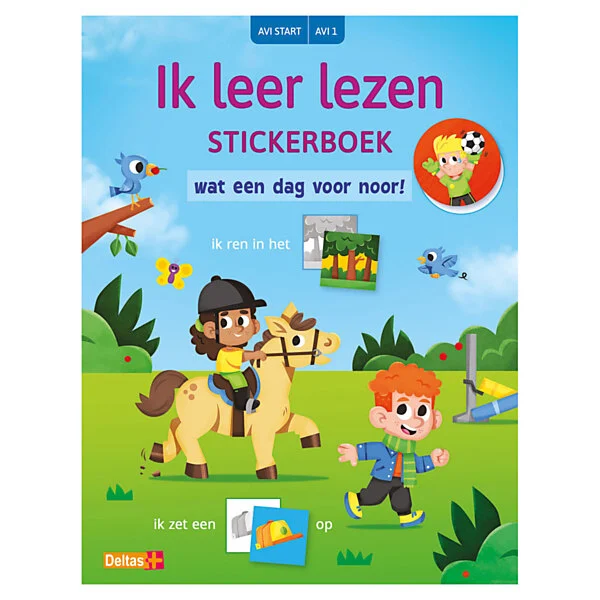 Deltas Ik Leer Lezen Stickerboek - Wat Een Dag Voor Noor! AVI Start Online Kopen?