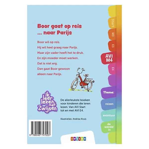 WPG Uitgevers Ik Leer Lezen - Boor Gaat Op Reis... Naar Parijs (AVI-M4) Online Kopen? - Afbeelding 2