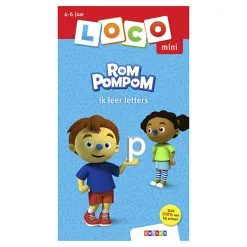 WPG Uitgevers Mini Loco - Rompompom Ik Leer Letters (4-6 Jaar) Online Kopen?