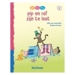 Uitgeverij Kluitman Lees Lees Lees - Pip En Raf Zijn Te Laat (AVI-M3) Online Kopen?