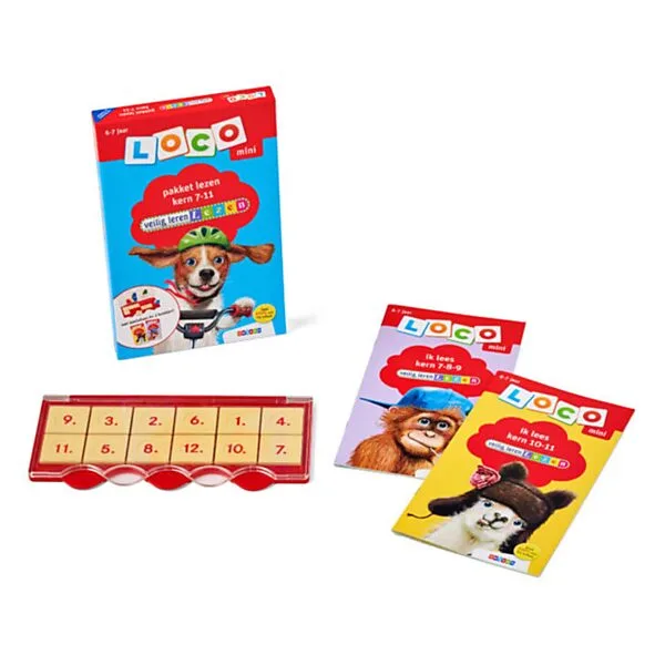 WPG Uitgevers Mini Loco - Veilig Leren Lezen Pakket Kern 7-11 (6-7 Jaar) Online Kopen? - Afbeelding 2