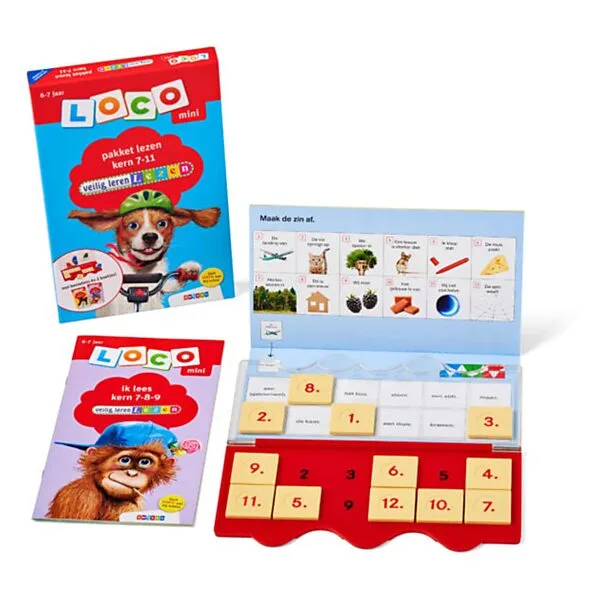 WPG Uitgevers Mini Loco - Veilig Leren Lezen Pakket Kern 7-11 (6-7 Jaar) Online Kopen? - Afbeelding 3