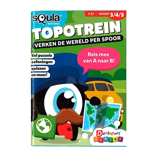 Denksport Squla Topotrein (groep 3-4-5) - Afbeelding 2