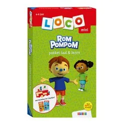 WPG Uitgevers Mini Loco - Rompompom Pakket Taal & Lezen (4-6 Jaar) Online Kopen?