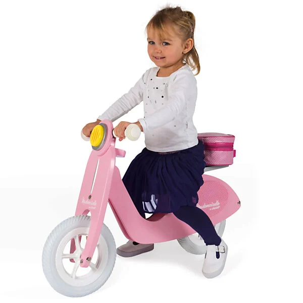Janod Scooter Mademoiselle Roze Online Kopen? - Afbeelding 9