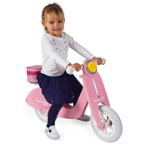 Janod Scooter Mademoiselle Roze Online Kopen? - Afbeelding 10