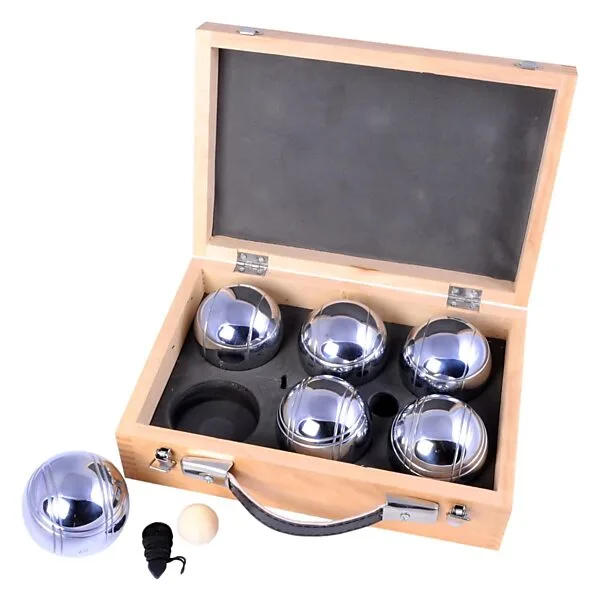 Luxe Jeu De Boules Set In Houten Kist - Afbeelding 2