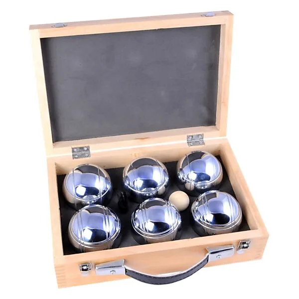 Luxe Jeu De Boules Set In Houten Kist - Afbeelding 3