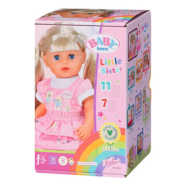 BABY Born Kindergarten Little Sister Babypop, 36cm Online Kopen? - Afbeelding 2