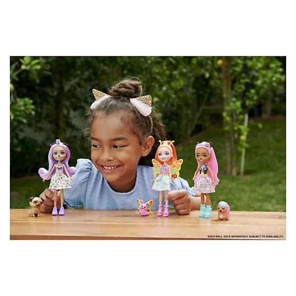 MATTEL Enchantimals City Tails Pop - Belisse Vlinder En Dart Online Kopen? - Afbeelding 4