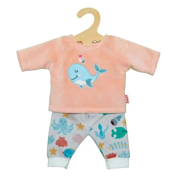 Heless Poppen Fluffy Pyjama Roze Walvis, 28-35 Cm Online Kopen? - Afbeelding 3