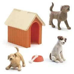 Djeco Poppenhuis Hondenhok Met 3 Honden Online Kopen?