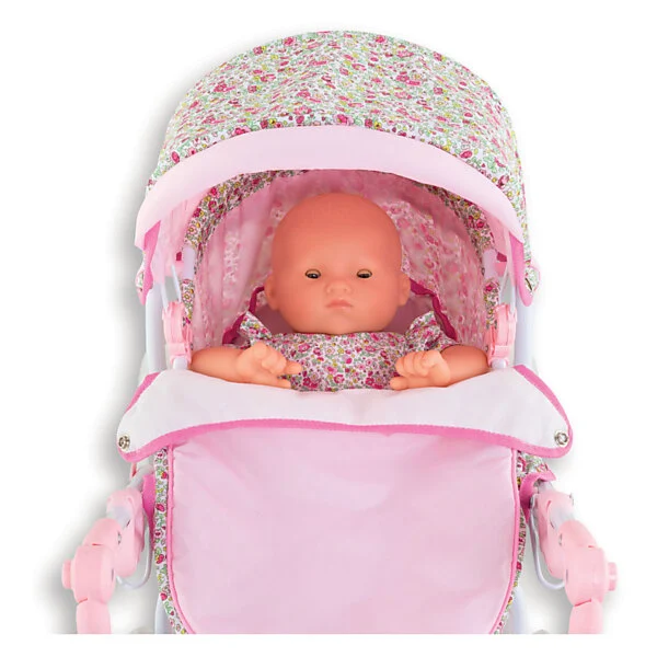 Corolle Mon Grand Poupon - Poppenwagen Floral Online Kopen? - Afbeelding 8