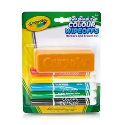 Crayola Dry Wipeoffs Stiften Met Wisser, 5st. Online Kopen?