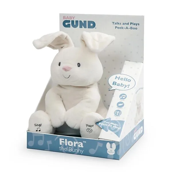SPIN MASTER Gund Flora Het Konijn Interactieve Knuffel, 30cm Online Kopen? - Afbeelding 2