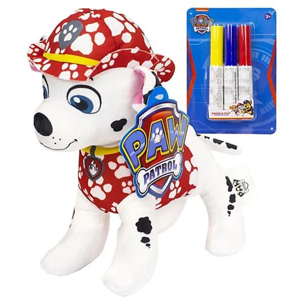 Sambro PAW Patrol Inkleur Knuffel Met Stiften - Marshall Online Kopen? - Afbeelding 3