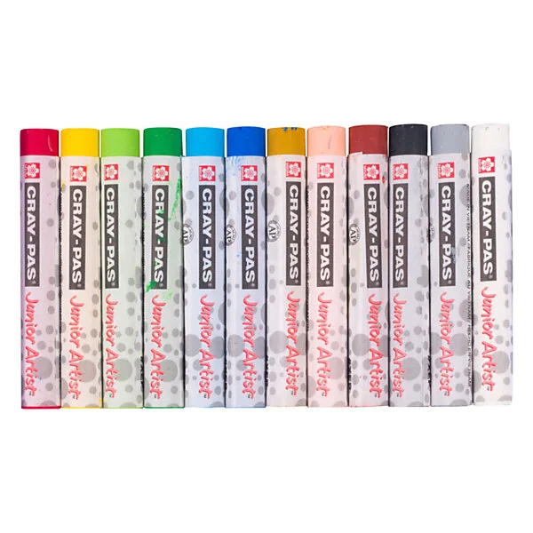 Sakura Cray-Pas Junior Artist Oliepastels Set, 12st. Online Kopen? - Afbeelding 3