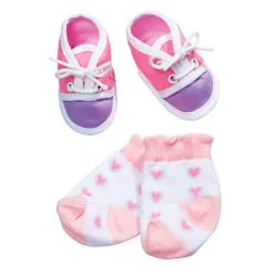 New Born Baby Sokken & Paars-Roze Schoentjes Online Kopen?