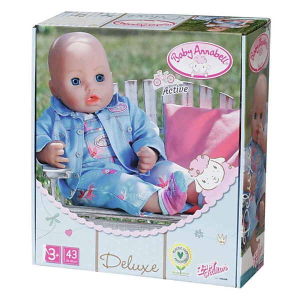 Baby Annabell Active Deluxe Jeans Poppenoutfit, 43cm Online Kopen? - Afbeelding 2