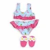 Heless Poppen Bikini Met Slippers Flamingo, 35-45 Cm Online Kopen?