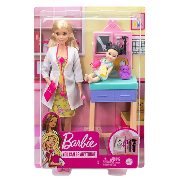 MATTEL Barbie Kinderarts - Blond Haar Online Kopen? - Afbeelding 2