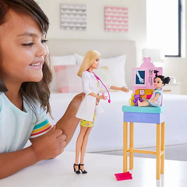 MATTEL Barbie Kinderarts - Blond Haar Online Kopen? - Afbeelding 7