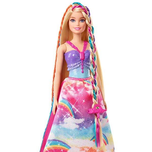 MATTEL Barbie Dreamtopia Haarverzorgingspop En Accessoires Online Kopen? - Afbeelding 3