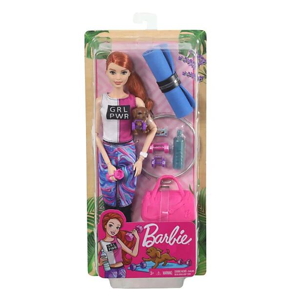 MATTEL Barbie Wellness - Yoga Barbiepop Online Kopen? - Afbeelding 2