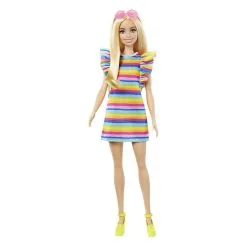 MATTEL Barbie Fashionistas Pop Met Gestreepte Jurk Online Kopen?