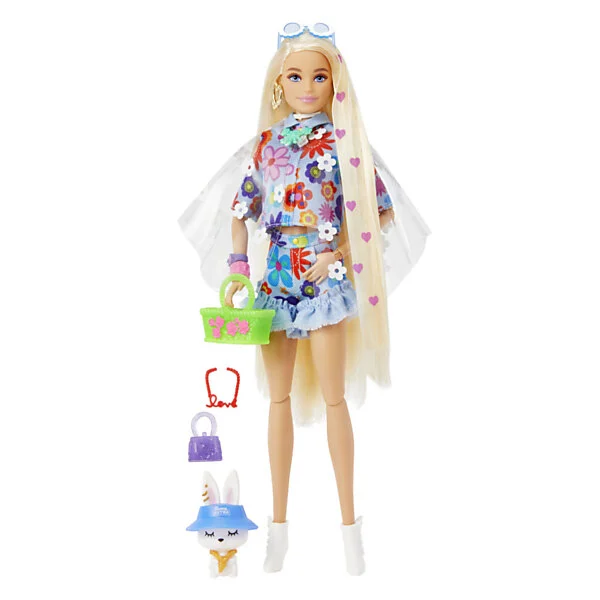 MATTEL Barbie Extra Pop - Flower Power Online Kopen?