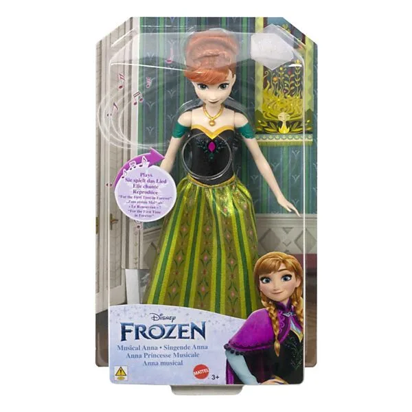 MATTEL Disney Frozen Pop - Zingende Anna Online Kopen? - Afbeelding 2