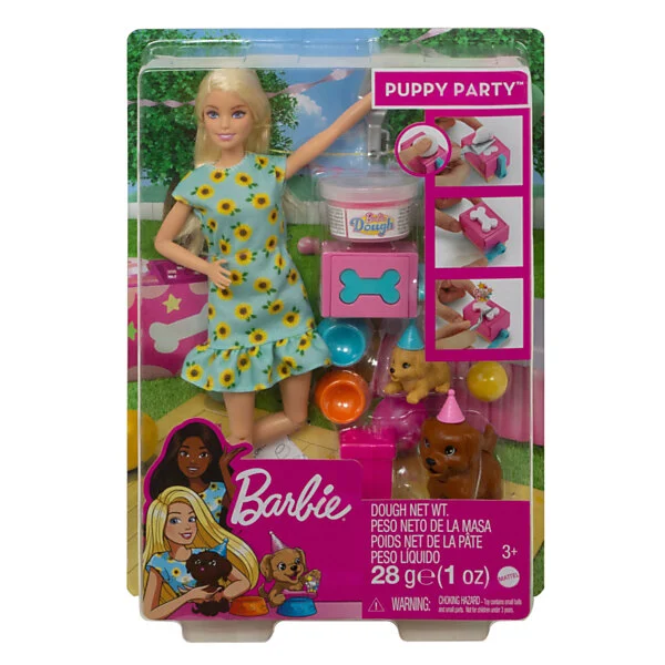 MATTEL Barbie Puppy Feestje - Blond Online Kopen? - Afbeelding 2