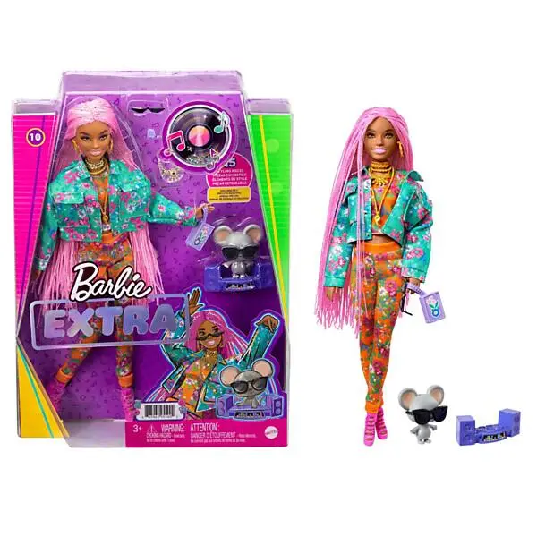 MATTEL Barbie Extra Pop - Roze Vlechtjes Online Kopen? - Afbeelding 3