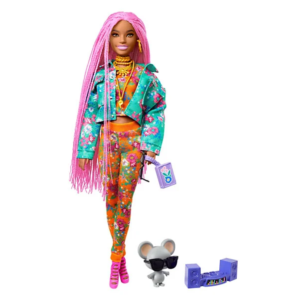 MATTEL Barbie Extra Pop - Roze Vlechtjes Online Kopen? - Afbeelding 4