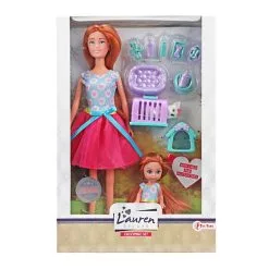 Lauren Tienerpop Met Kind En Hond Online Kopen?